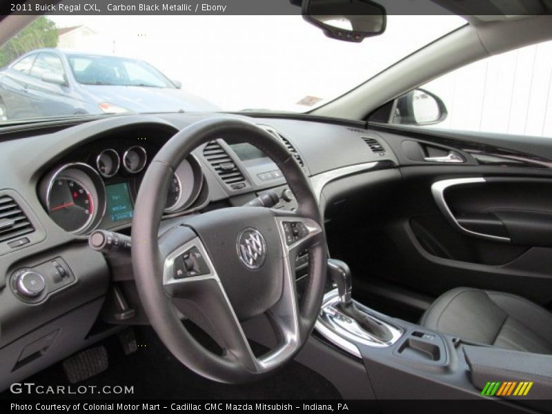 Carbon Black Metallic / Ebony 2011 Buick Regal CXL