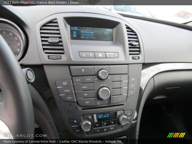 Carbon Black Metallic / Ebony 2011 Buick Regal CXL