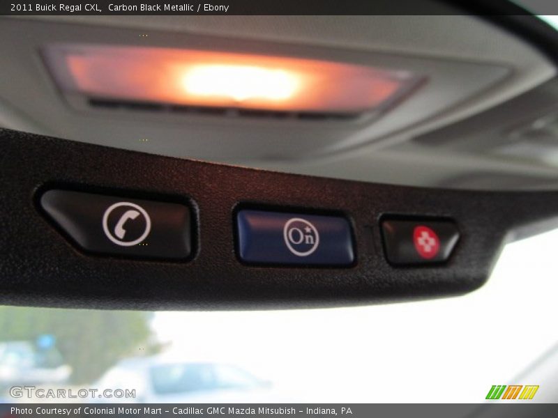 Carbon Black Metallic / Ebony 2011 Buick Regal CXL