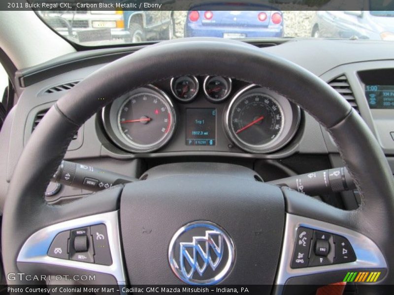 Carbon Black Metallic / Ebony 2011 Buick Regal CXL