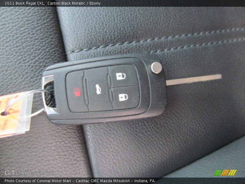 Carbon Black Metallic / Ebony 2011 Buick Regal CXL
