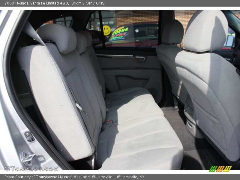 Bright Silver / Gray 2008 Hyundai Santa Fe Limited 4WD