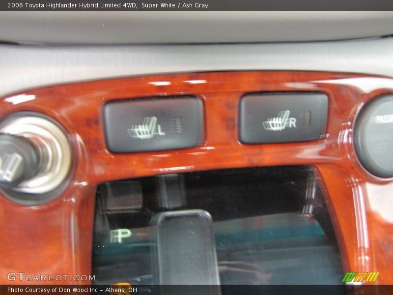 Super White / Ash Gray 2006 Toyota Highlander Hybrid Limited 4WD