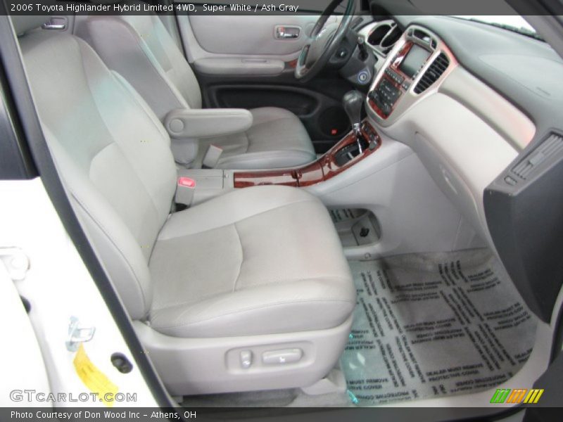 Super White / Ash Gray 2006 Toyota Highlander Hybrid Limited 4WD