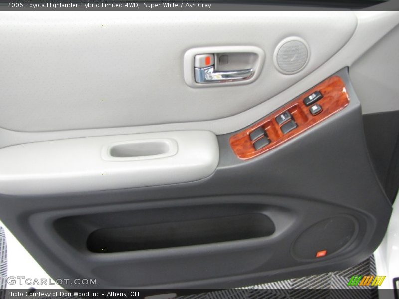 Super White / Ash Gray 2006 Toyota Highlander Hybrid Limited 4WD