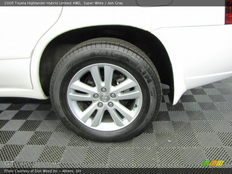 Super White / Ash Gray 2006 Toyota Highlander Hybrid Limited 4WD