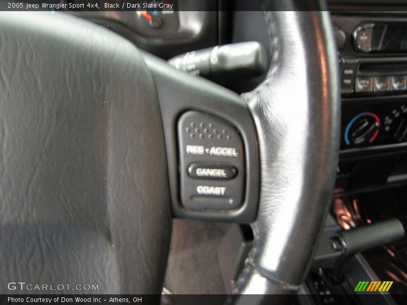 Black / Dark Slate Gray 2005 Jeep Wrangler Sport 4x4