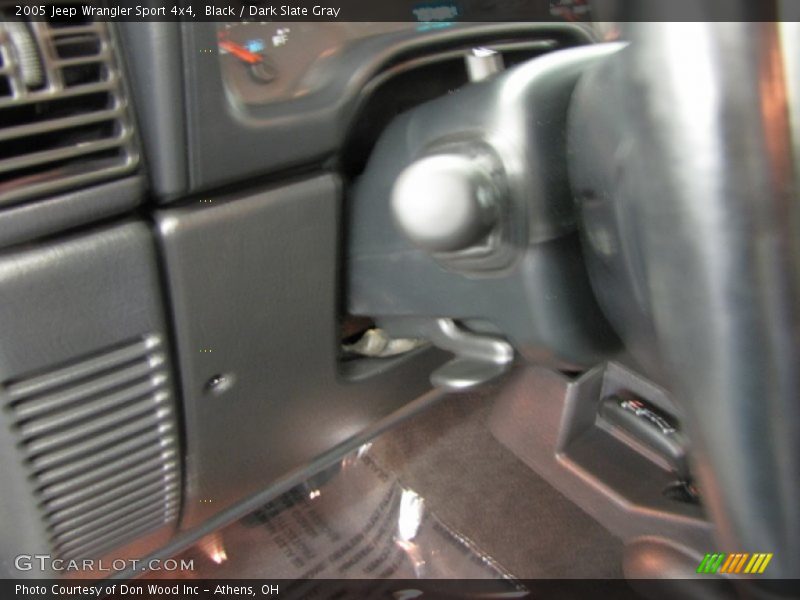 Black / Dark Slate Gray 2005 Jeep Wrangler Sport 4x4
