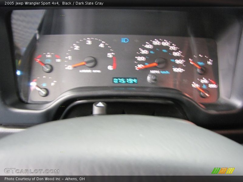 Black / Dark Slate Gray 2005 Jeep Wrangler Sport 4x4