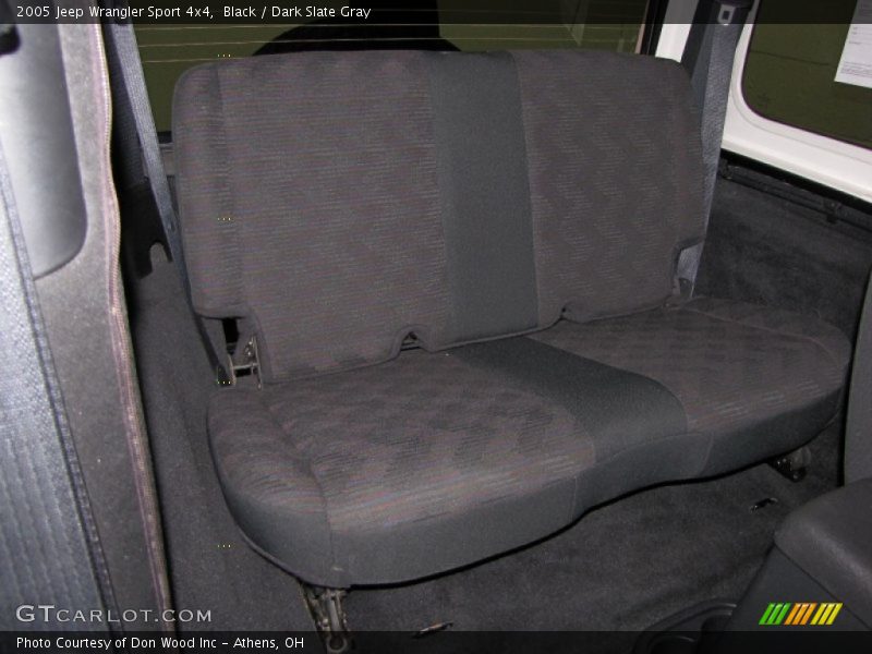Black / Dark Slate Gray 2005 Jeep Wrangler Sport 4x4