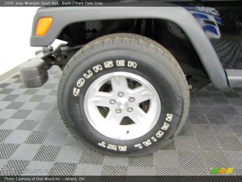 Black / Dark Slate Gray 2005 Jeep Wrangler Sport 4x4