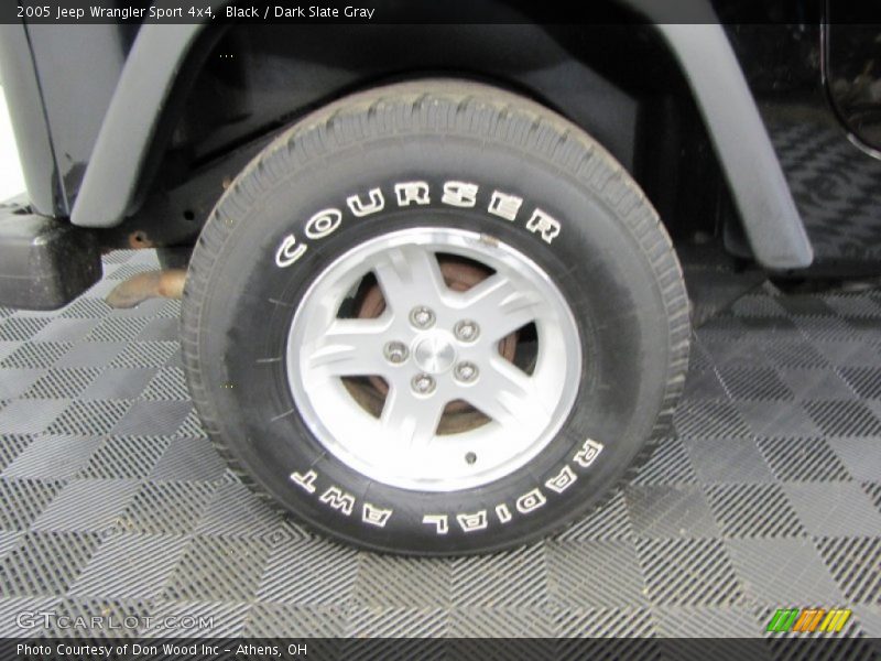 Black / Dark Slate Gray 2005 Jeep Wrangler Sport 4x4