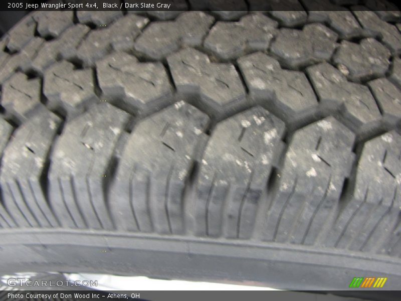 Black / Dark Slate Gray 2005 Jeep Wrangler Sport 4x4