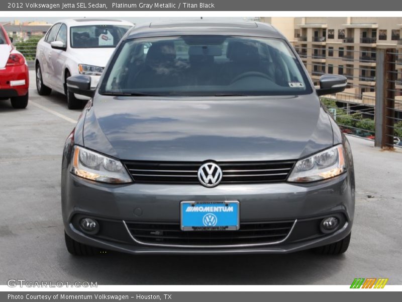 Platinum Gray Metallic / Titan Black 2012 Volkswagen Jetta SEL Sedan