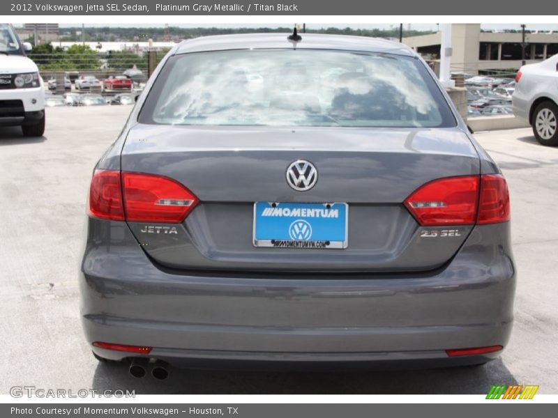 Platinum Gray Metallic / Titan Black 2012 Volkswagen Jetta SEL Sedan