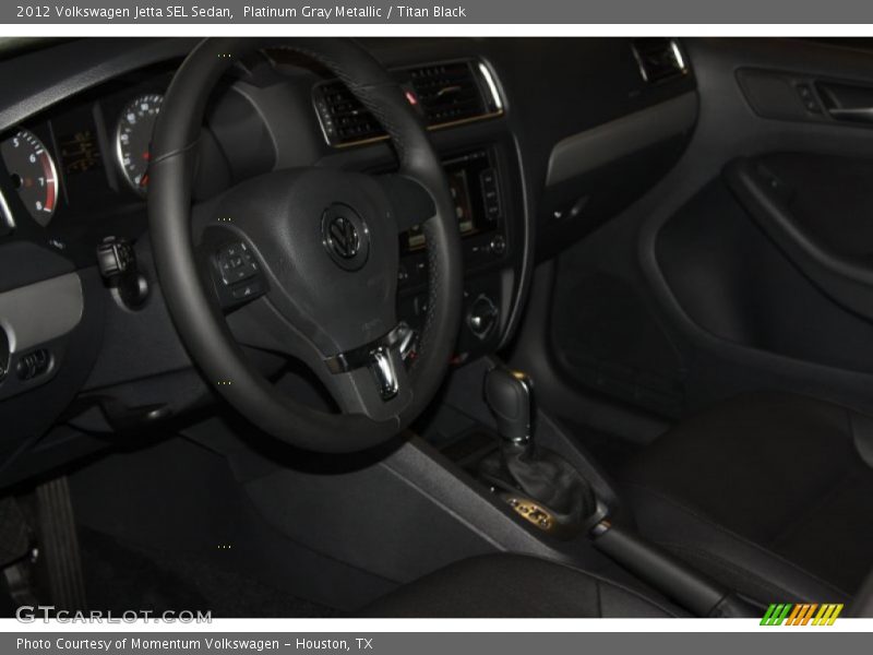 Platinum Gray Metallic / Titan Black 2012 Volkswagen Jetta SEL Sedan