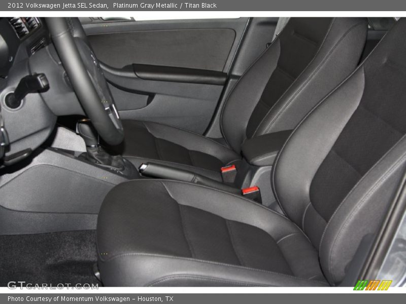 Platinum Gray Metallic / Titan Black 2012 Volkswagen Jetta SEL Sedan