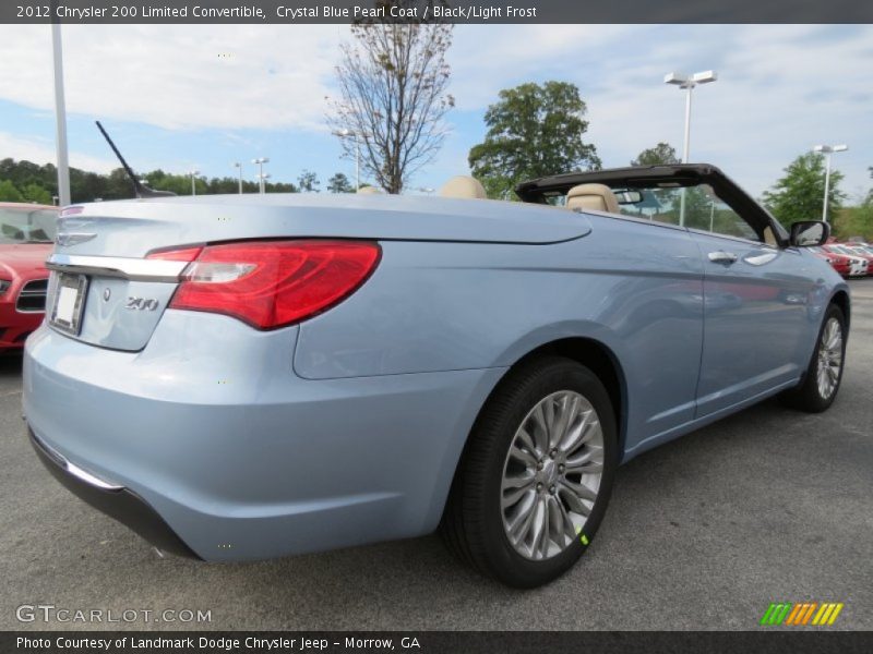  2012 200 Limited Convertible Crystal Blue Pearl Coat