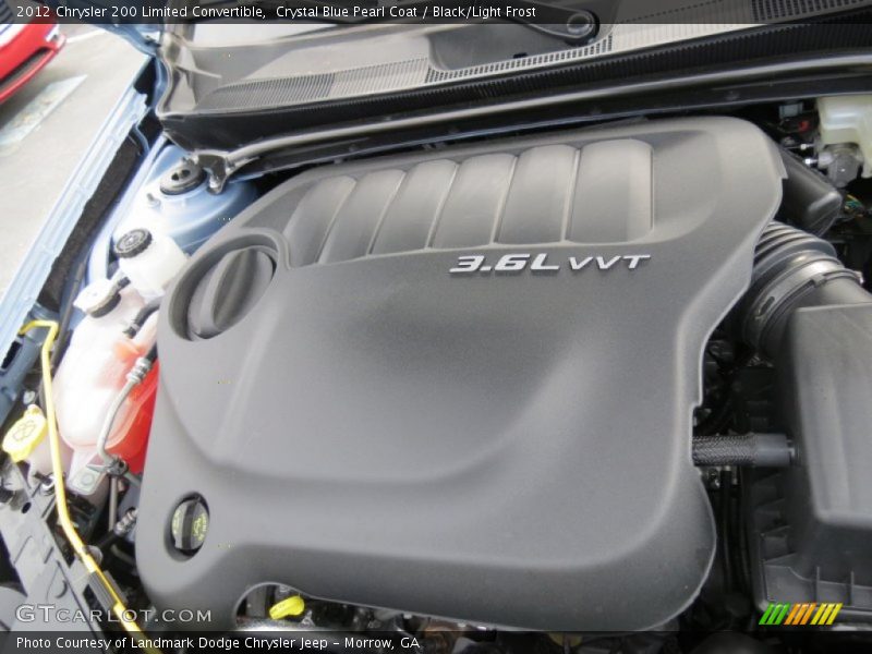  2012 200 Limited Convertible Engine - 3.6 Liter DOHC 24-Valve VVT Pentastar V6