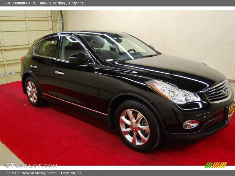 Black Obsidian / Graphite 2008 Infiniti EX 35