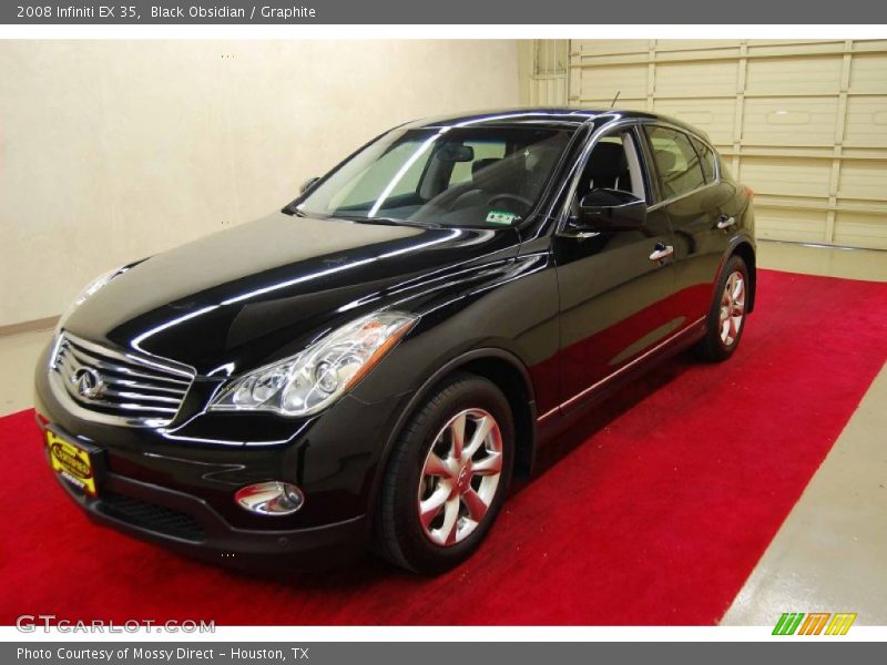 Black Obsidian / Graphite 2008 Infiniti EX 35