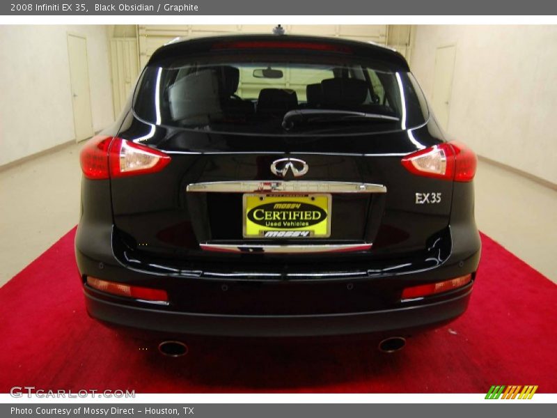 Black Obsidian / Graphite 2008 Infiniti EX 35