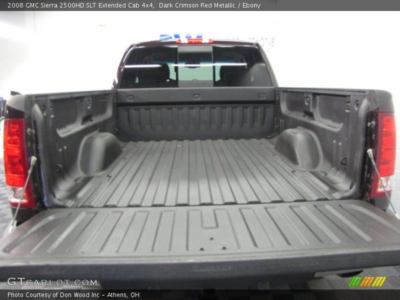 Dark Crimson Red Metallic / Ebony 2008 GMC Sierra 2500HD SLT Extended Cab 4x4