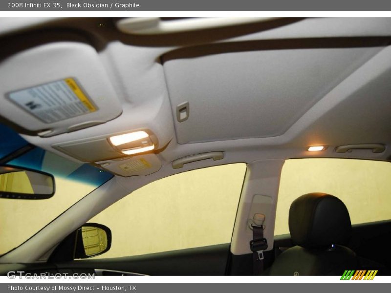 Black Obsidian / Graphite 2008 Infiniti EX 35