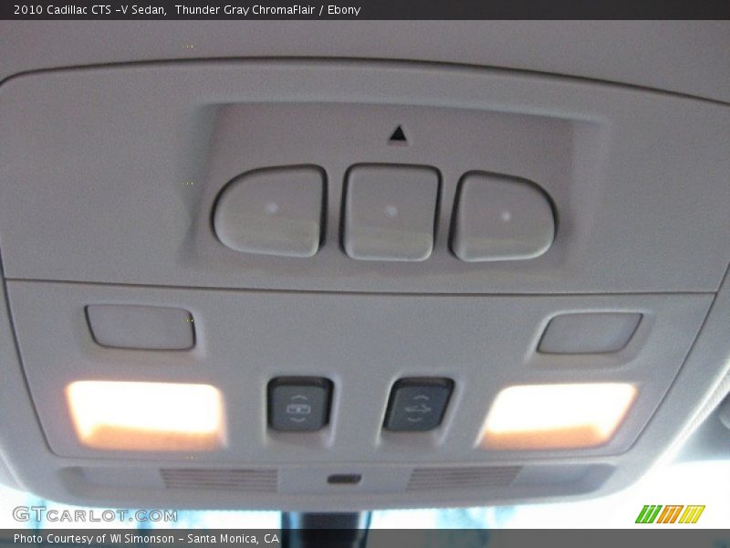 Controls of 2010 CTS -V Sedan