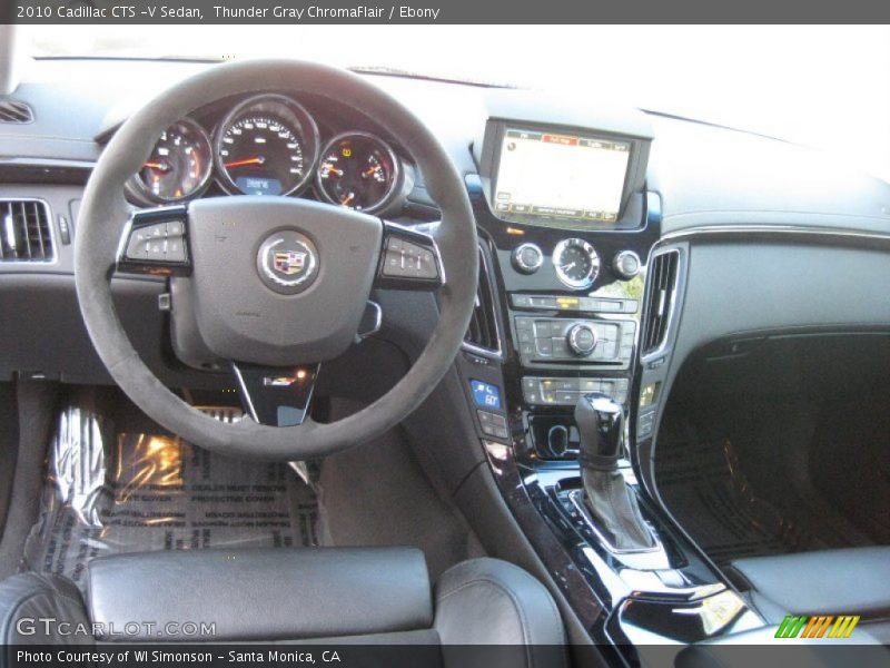 Dashboard of 2010 CTS -V Sedan