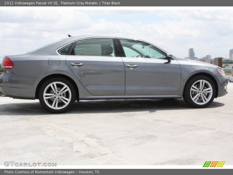 Platinum Gray Metallic / Titan Black 2012 Volkswagen Passat V6 SE