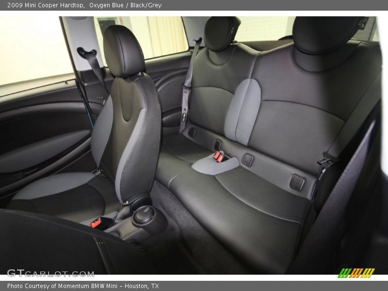 Oxygen Blue / Black/Grey 2009 Mini Cooper Hardtop