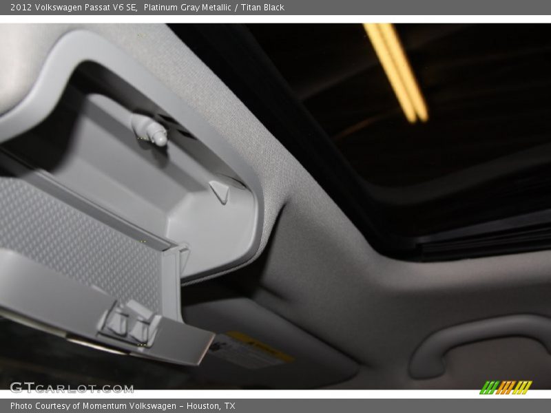 Platinum Gray Metallic / Titan Black 2012 Volkswagen Passat V6 SE