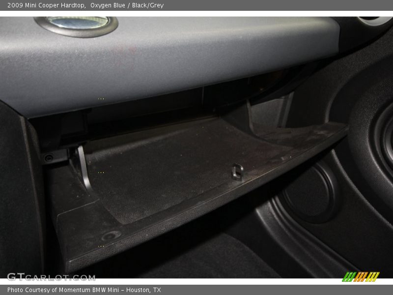 Oxygen Blue / Black/Grey 2009 Mini Cooper Hardtop