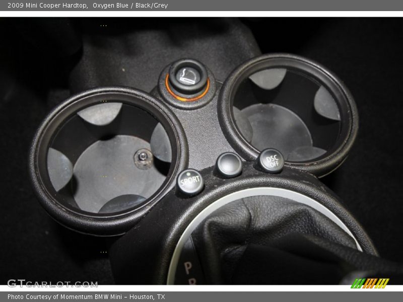 Oxygen Blue / Black/Grey 2009 Mini Cooper Hardtop