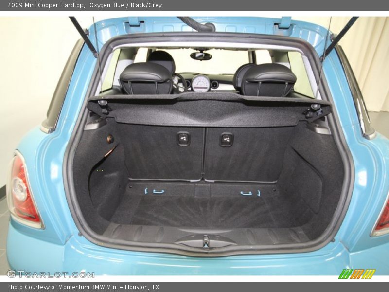Oxygen Blue / Black/Grey 2009 Mini Cooper Hardtop