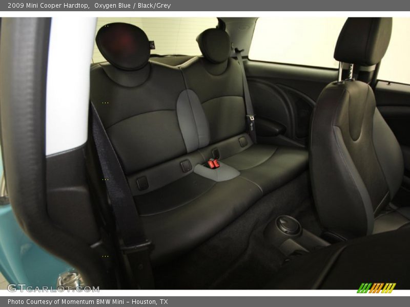 Oxygen Blue / Black/Grey 2009 Mini Cooper Hardtop