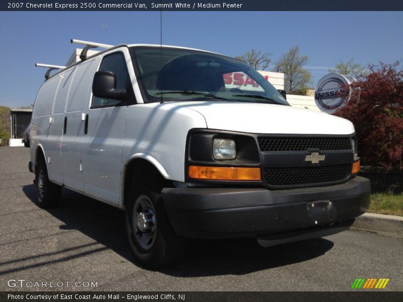 Summit White / Medium Pewter 2007 Chevrolet Express 2500 Commercial Van