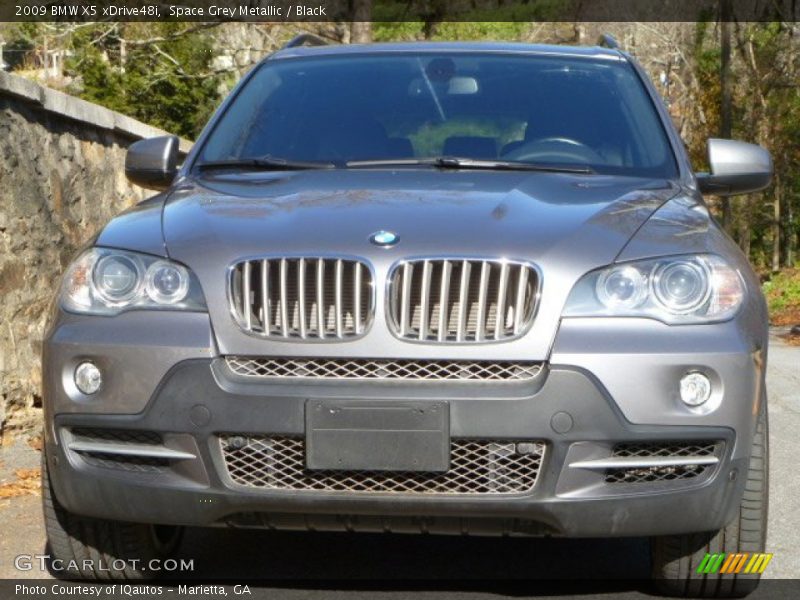 Space Grey Metallic / Black 2009 BMW X5 xDrive48i