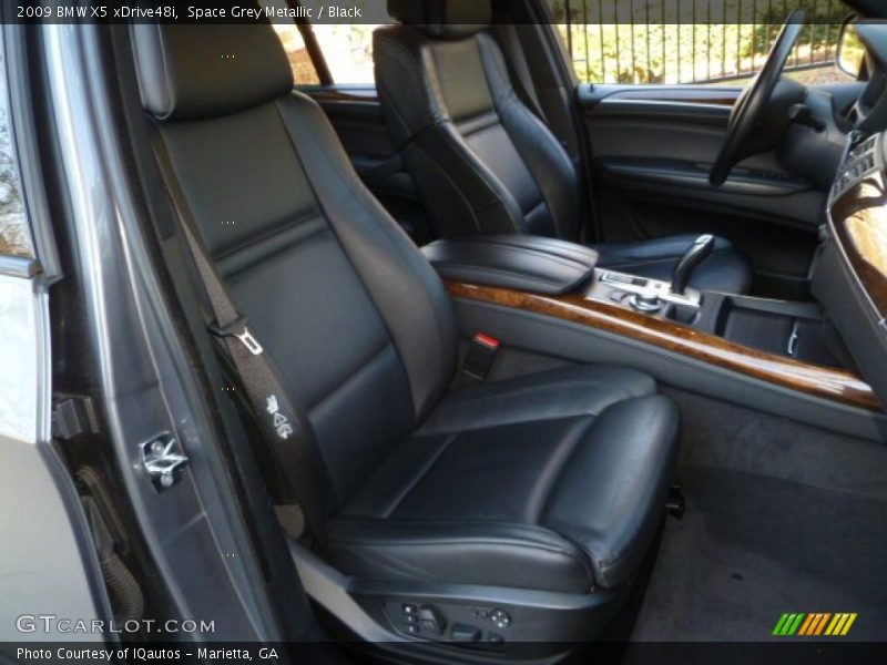 Space Grey Metallic / Black 2009 BMW X5 xDrive48i