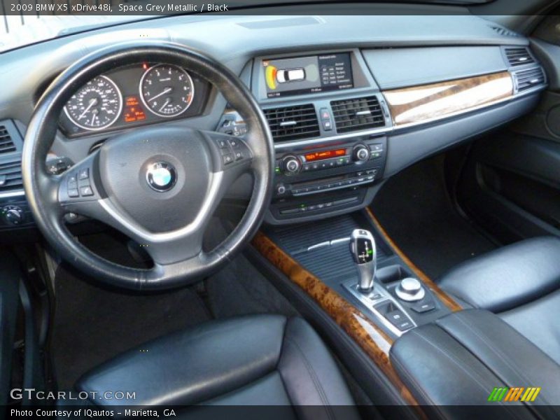 Space Grey Metallic / Black 2009 BMW X5 xDrive48i