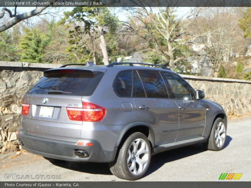 Space Grey Metallic / Black 2009 BMW X5 xDrive48i