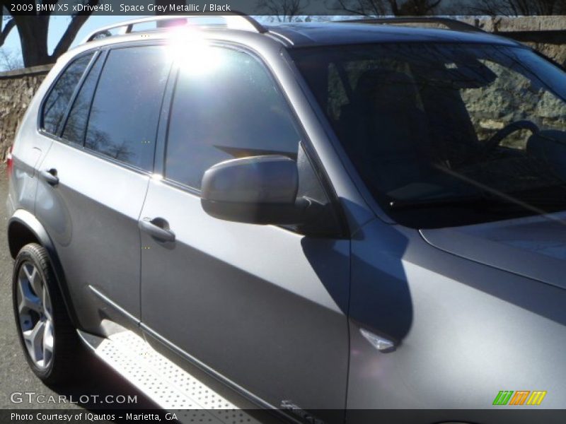 Space Grey Metallic / Black 2009 BMW X5 xDrive48i