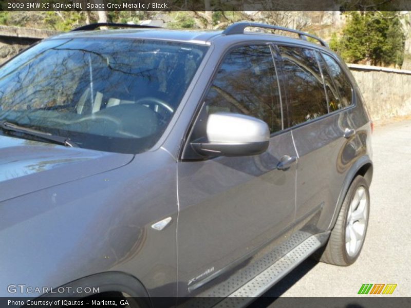 Space Grey Metallic / Black 2009 BMW X5 xDrive48i