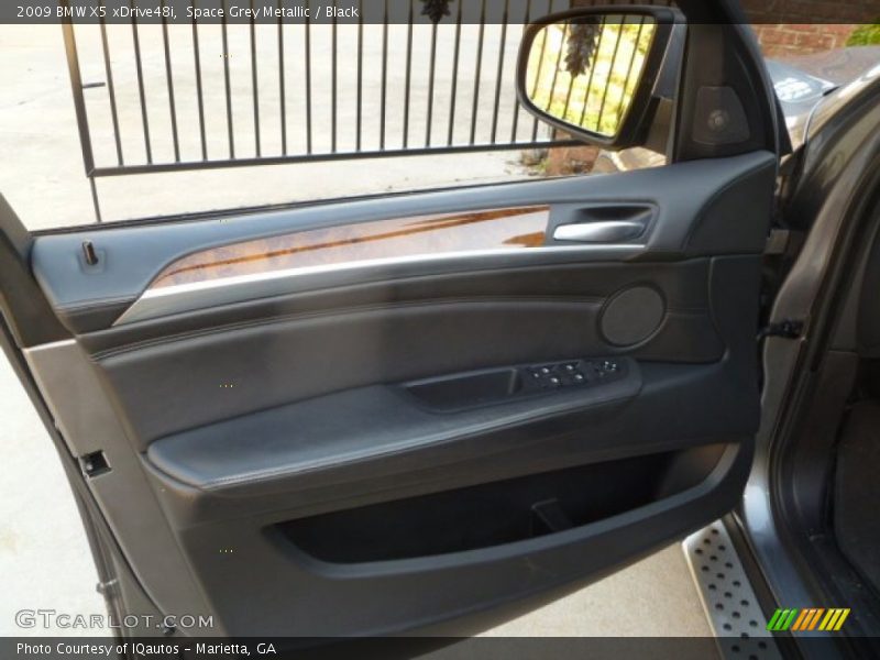 Space Grey Metallic / Black 2009 BMW X5 xDrive48i
