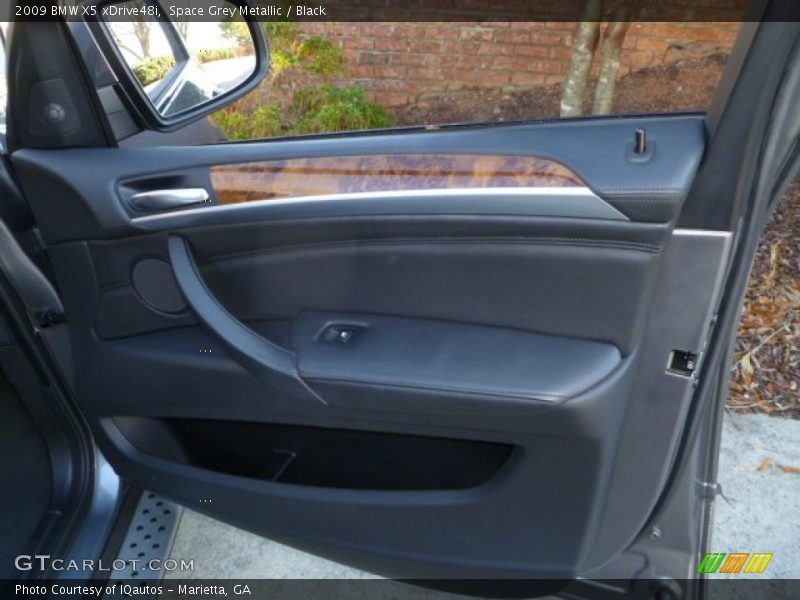 Space Grey Metallic / Black 2009 BMW X5 xDrive48i