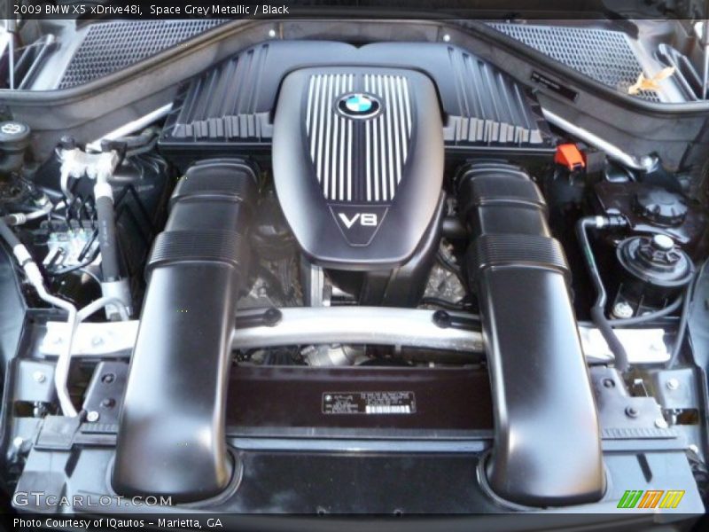 Space Grey Metallic / Black 2009 BMW X5 xDrive48i