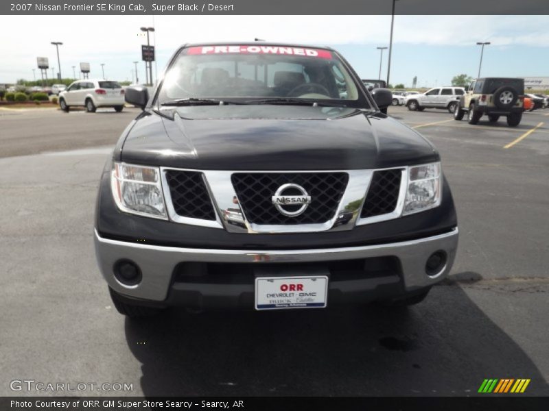 Super Black / Desert 2007 Nissan Frontier SE King Cab