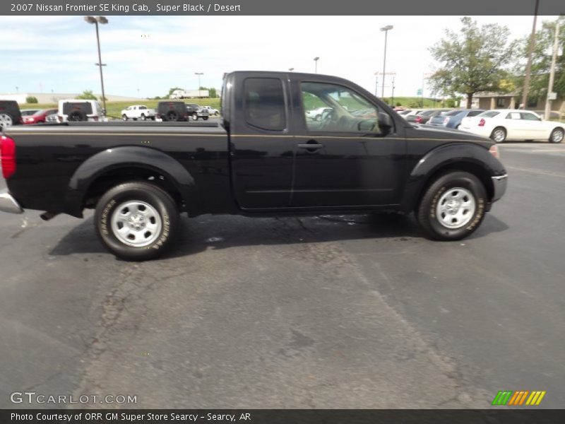 Super Black / Desert 2007 Nissan Frontier SE King Cab