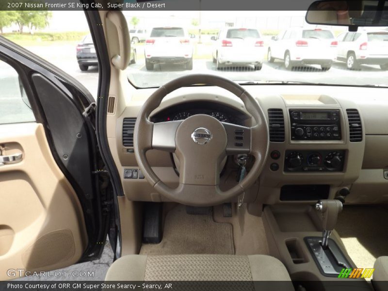 Super Black / Desert 2007 Nissan Frontier SE King Cab